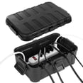 thumbnail image 3 of Caja eléctrica exterior impermeable con cubierta para cable de extensión, resistente a la intemperie, protege tomacorrientes, enchufes y tomas de corriente, s202412245914, 3 of 5