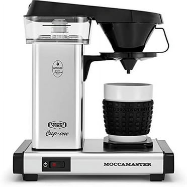 Technivorm 69212 Moccamaster Single Cup Polished Silver Coffee Maker