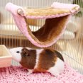 thumbnail image 6 of Small Animal Habitats And Cages Small Pet Cage Hammocks Double Layer Glider Hammocks Bed Warm Cage Hanging Hammocks for Guinea Pig Ferret Squirrels Hamster Rats Playing Sleeping, 6 of 9