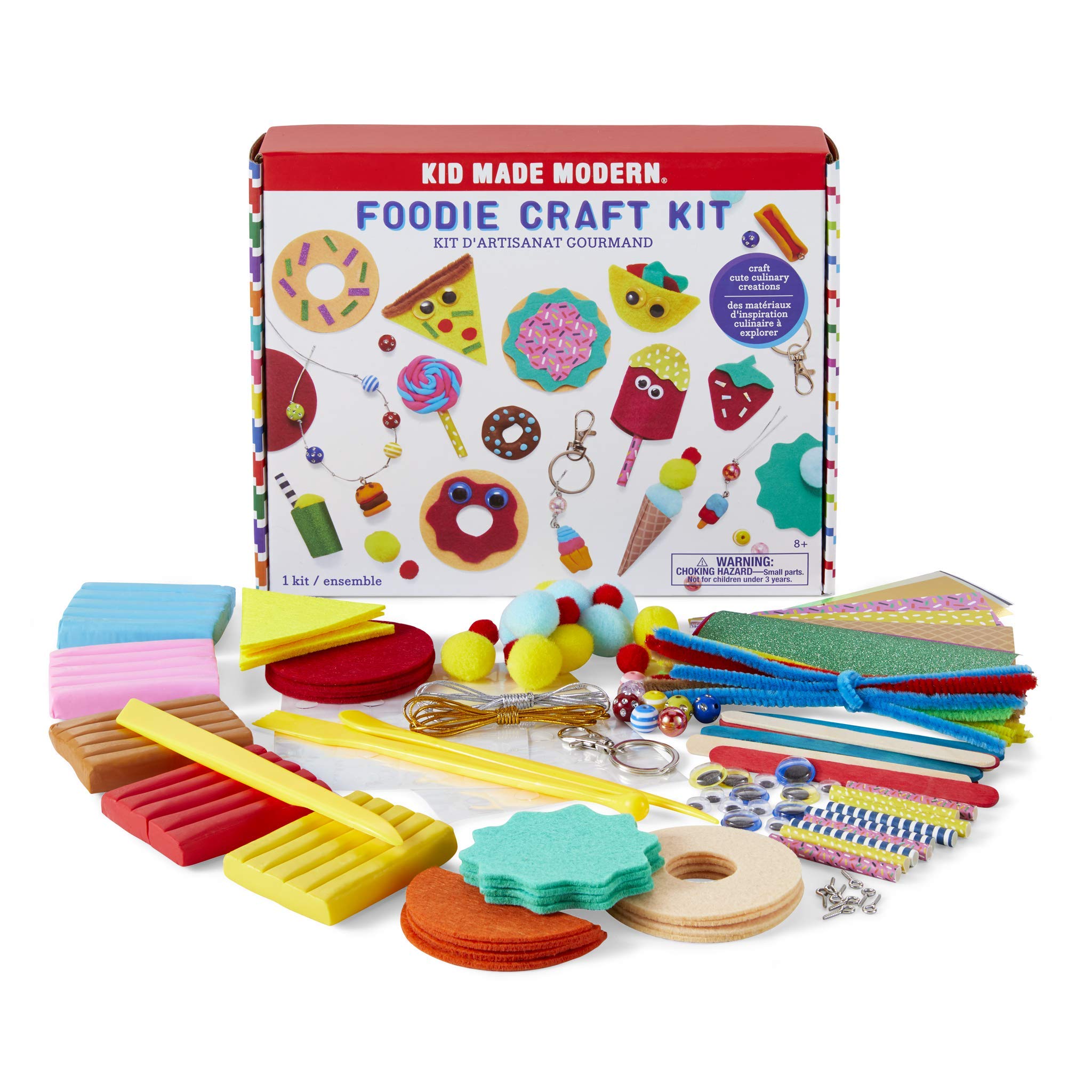 Kid Made Modern Foodie Craft Kit Arts and Crafts Food Themed Kit