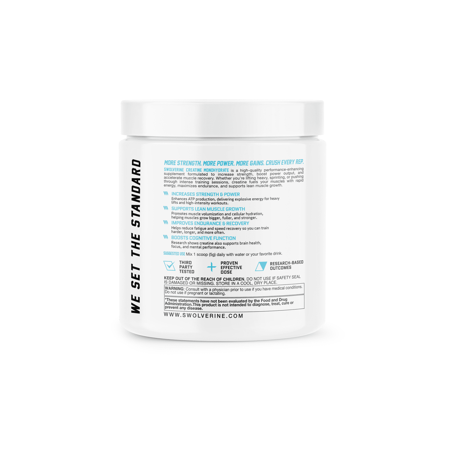 Creatine Monohydrate Powder, Unflavored, 30 Servings, Single Ingredient Formula