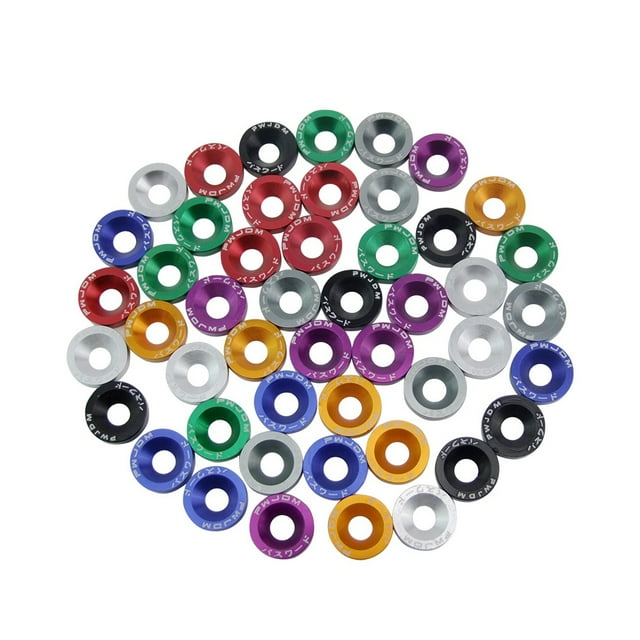 Becaristey Joints de Capot de Vis de Voiture Multifonctions Robustes et Durables Pratiques à l'Usure Vis Bleue 1Set