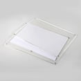 thumbnail image 3 of M&T Displays Clear Acrylic L Photo Frame, 4x6 inch Picture Sign Holder, Portrait, Landscape Desktop Stand (24-Pack), 3 of 9