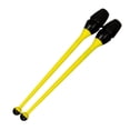 thumbnail image 4 of 2 palos de gimnasia para baile, 16,14" de largo, conectables, rítmicos amarillo, 4 of 8