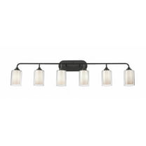 Innovations Lighting - Fairbank - 6 Light Bath Vanity-11.25 Inches Tall and 48