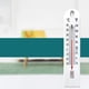 thumbnail image 5 of Termómetro de pared para uso interior y exterior -50-50°C/-60-120°F, medidor de temperatura ambiente para invernadero de oficina en casa, termómetro de plástico montado en la pared, 5 of 9