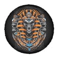 thumbnail image 7 of TEQUAN Universal Waterproof Spare Tire Cover, Dustproof Sun Protection Ancient Myth Anubis Skulls Pattern Wheel Covers, 17 inch, 7 of 7