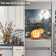 thumbnail image 6 of Coolnut Halloween Pumpkin Dishwasher Magnet Cover, Kitchen Refrigerator Cover Decal Decorative Washing Machine Door Panel, 23"x 26", 6 of 6
