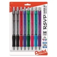thumbnail image 1 of Bolígrafo Pentel BX480BP8M RSVP Super RT retráctil de 1 mm, paquete de 8, 1 of 2