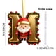 thumbnail image 1 of Decoraciones de Árbol de Navidad 26 Letras Colgante Ornamentos Personalizados para la Decoración Del Hogar, 1 of 3