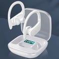 thumbnail image 2 of Auriculares Inalámbricos Bluetooth Tws Auriculares con Gancho para el Oído Control de Botón de Pantalla Digital Auriculares Inalámbricos Bluetooth 5.2 Auriculares Inaudibles Auriculares Deportivos Aur, 2 of 8