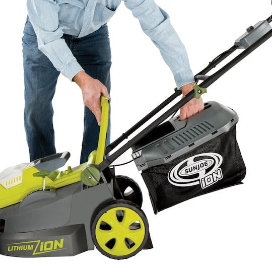 Sun Joe ION16LM iON 40V 4.0 Ah Cordless 16 Inch Push Behind Lawn
