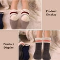 thumbnail image 4 of DizeyBoyo Women Winter Warm Super Soft Crew Slipper Socks Sleeping Cute Animal Gifts Non-slip Socks Fuzzy Indoor, 4 of 6