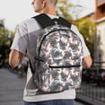 thumbnail image 7 of Fotbe Turtle Lightweight Casual Laptop Backpack for Men and Women, Daily use Waterproof backpack, Backpack for College, 7 of 7