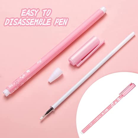 Romantic Japanese Sakura Flower Gel Pen Cute Pen Set Cherry 