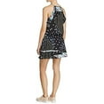 thumbnail image 2 of Parker Womens Williame Floral Print Mini Dress, Black, Small, 2 of 2