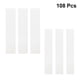 thumbnail image 2 of Paquete de 3 (108 unidades) de pegatinas antideslizantes para ropa, transparentes, de doble cara, para uso médico, para sujetadores, tallas L y S, color blanco., 2 of 7