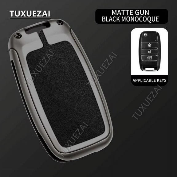 Zinc alloy Car Key Cover Protection For Kia C 3 buttons key case Sid Rio Soul Sportage Ceed Sorento CeratoK2 K3 K4 K5 Keychain