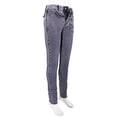 thumbnail image 2 of Filles A Papa Ladies Black Twisted Slim Jeans, Waist Size 24", 2 of 2
