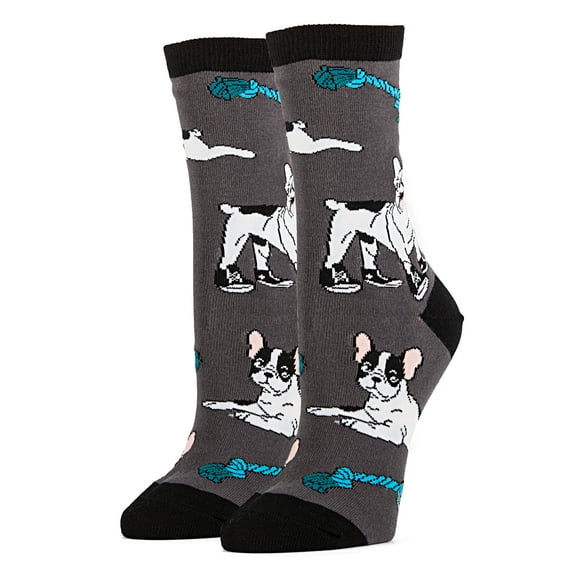 Oooh Yeah Women's Novelty Crew Socks, Funny Socks, Crazy Silly Socks, Cool Fashion Socks (Pardon My)