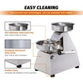 thumbnail image 3 of Hakka Burger Press Patty Maker Meat Press Machine with 4" 5" 6" Removable Head, 3 of 6