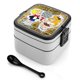 thumbnail image 1 of Richie Rich Fiambrera de Doble Capa, Contenedor de Almuerzo Portátil Apilable, Almacenamiento de Alimentos Hermético a Prueba de Fugas, 1000ml, 1 of 6