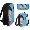 thumbnail image 2 of Chibi Maruko-chan Backpack Learning Maestro Bookbag with Symphony Lunch Organizer, 2 of 5