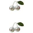 thumbnail image 1 of Yuarrent Cherry Disco Balls Kawaii Mirror Glass Circle Sala de estar Decoración para el hogar Bar Type3 NO3, 1 of 6