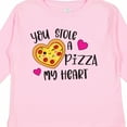 thumbnail image 4 of Inktastic Valentine's Day You Stole a Pizza of My Heart Boys or Girls Long Sleeve Toddler T-Shirt, 4 of 5