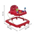 thumbnail image 3 of Andadera para Bebés The Baby Shop 3 niveles, económica con sonajas Rojo -, 3 of 7