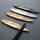 thumbnail image 5 of Kearding Soporte para palillos con diseño de hojas, soporte para palillos, soporte para cucharas de descanso, estante de almacenamiento, accesorio de Cocina y Comedor Oro rosa Kearding HA071248-04, 5 of 6