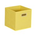 thumbnail image 5 of Household Essentials Bacs de Rangement en Tissu Jaune avec Poignée Lumineux (Lot de 6), 5 of 5