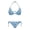 Blue Floral Print, variant on Bikini Sets Glitter Drip Print Two Piece Swimsuit Quick Drying Plus Size Ladies 4th of July Swimwear Adjustable String Bikini Bathing Suit