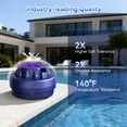 thumbnail image 4 of Poolease X1 Cordless Robotic Pool Cleaner LED Indicator Dual-Motor Ideal for Above/Inground Pool 100Mins, 4 of 8