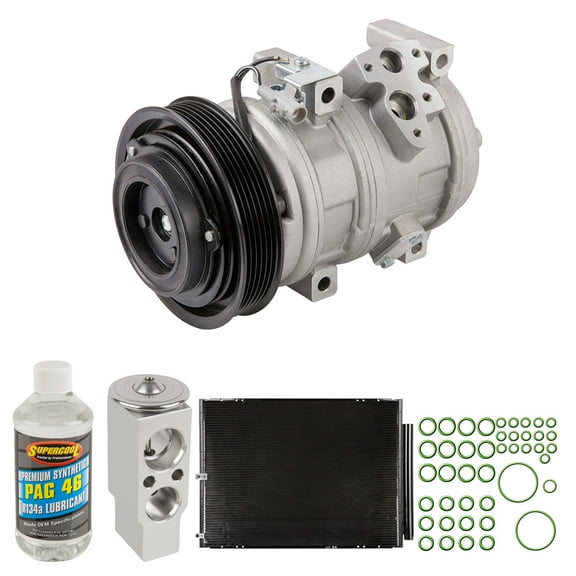 For Lexus RX330 2004 2005 2006 A/C Kit w/ AC Compressor Condenser & Drier - BuyAutoParts