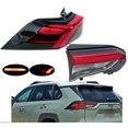 thumbnail image 1 of Car Rear Tail Light For Toyota RAV-4 RAV4 2019 2020 European Version Tail Lamp Assembly Brake Warning Lights Taillight, 1 of 6
