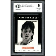 Luc Robitaille Card 1991-92 Pinnacle Team Pinnacle #B10 BGS BCCG 9