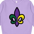 thumbnail image 3 of Inktastic Fleur De Lis Mardi Gras Holiday Toddler Sweatshirt, 3 of 4