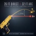 thumbnail image 3 of Pistola de Juguete NOVOCA con Balas de Espuma y Cargadores Expulsables - Alcance 9,5 m, 3 of 7