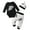 Black, variant on Newborn Infant Baby Boy Clothes Long Sleeve Romper Pants Headband Hat Outfits Set ( Newborn, Grey)