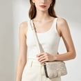 thumbnail image 6 of PU Leather Handbag 2-in-1 Crossbody Shoulder Bag with Card Slot, Convertible Everyday Travel Purse for Women with Backpack Strap, 6 of 7