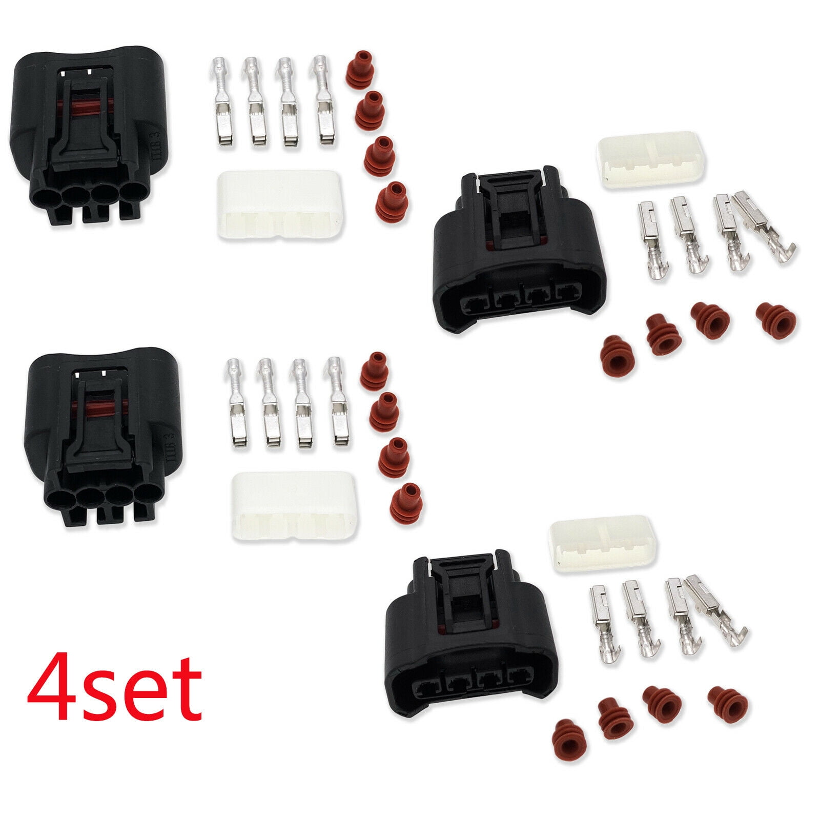 Denso Ignition Coil Plug Connector Kit 90980-11885 For Toyota Lexus Camry Yaris