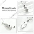thumbnail image 3 of Stainless Steel Car Cremation Jewelry for Ashes Holder Necklace Urns for Ashes of Loved One, 3 of 5