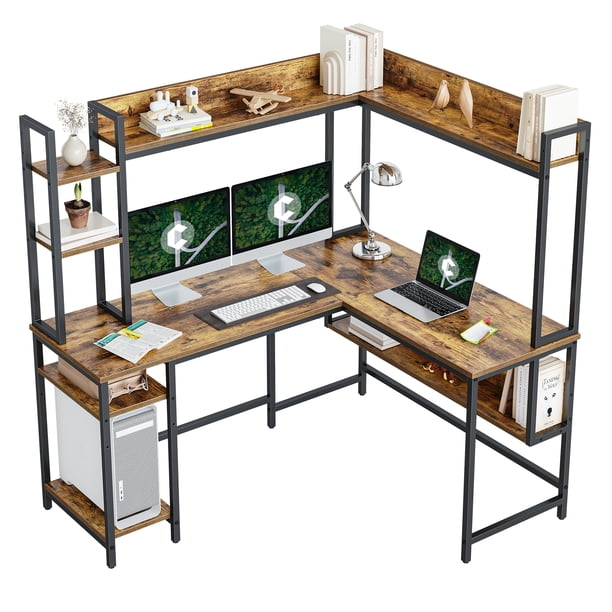 Corner Computer Hutch