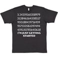thumbnail image 3 of Inktastic I'm Just Getting Started- Pi Day Numbers T-Shirt, 3 of 5