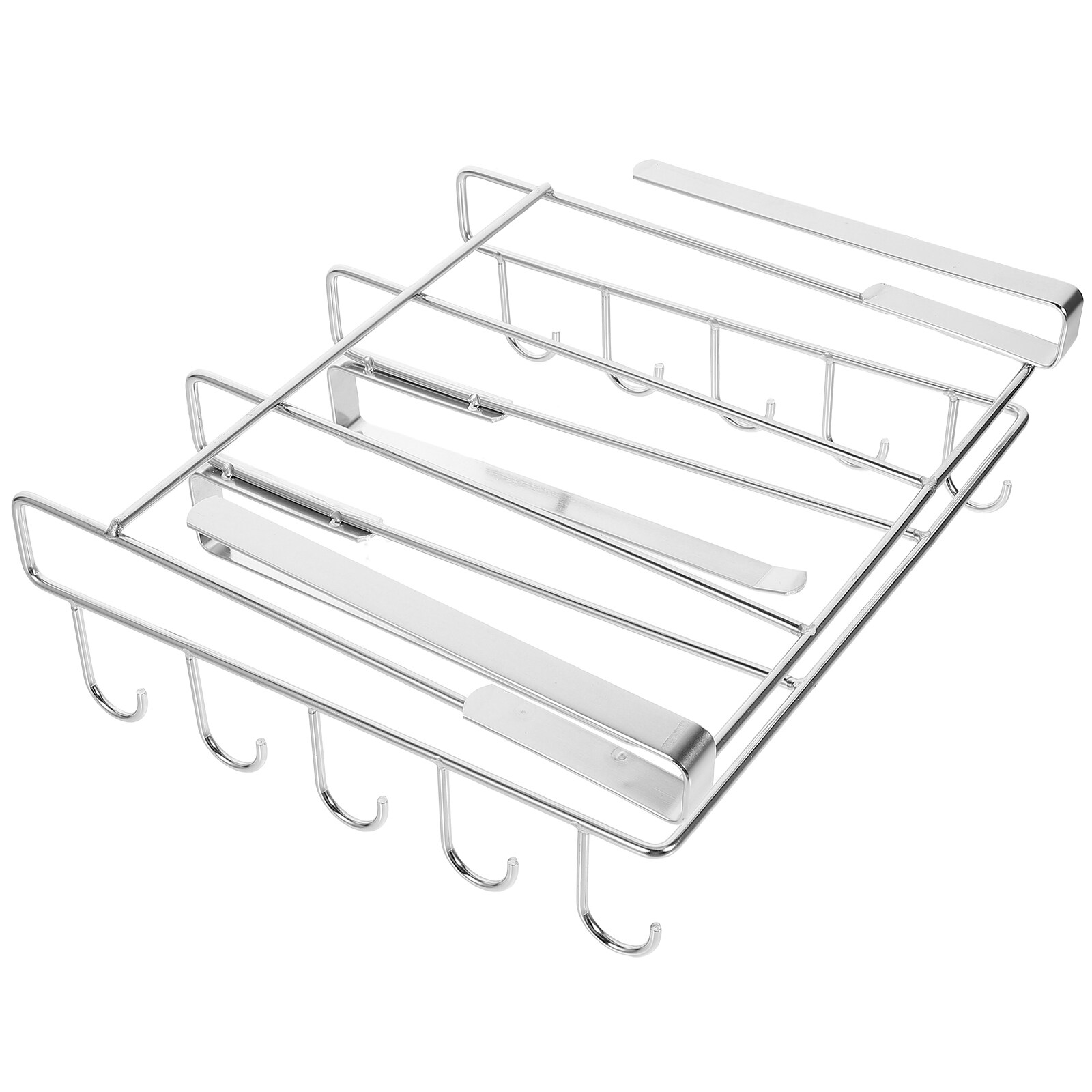 Under Shelf Mug Holder Kitchen Under Organizer Mug Hooks Under Storage Rack