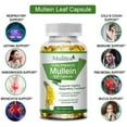 thumbnail image 6 of Mulittea Mullein Leaf Capsules Herbal Supplement Supports Respiratory Function Health,120 Count, 6 of 6