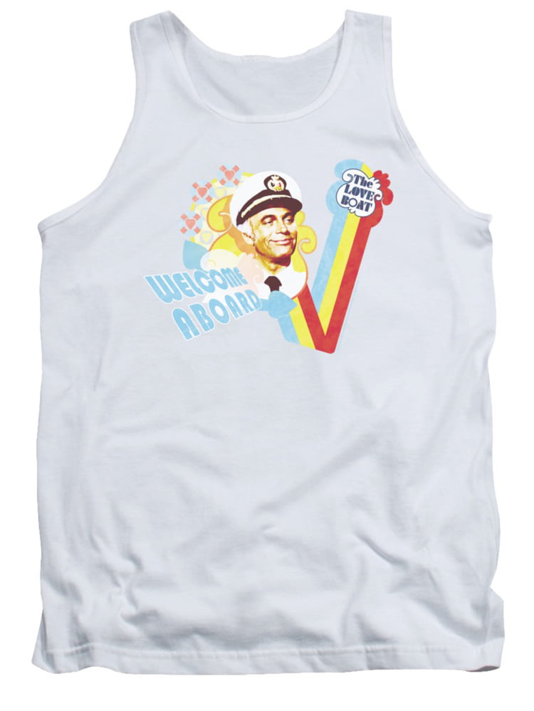 The Love Boat 80's CBS TV Series Distressed Adult Tank Top Shirt