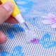 thumbnail image 1 of Cuadros Decorativos 5D DIY diamante pintura punto de cruz arte punto taladro pluma con luz (tigre) Likrtyny embutido en tela, 1 of 7