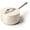 Cream, variant on Caraway Nonstick Ceramic Sauce Pan with (3 qt) - Oven Safe & Compatible with All Stovetops (Gas, Electric & Induction) - Gray
